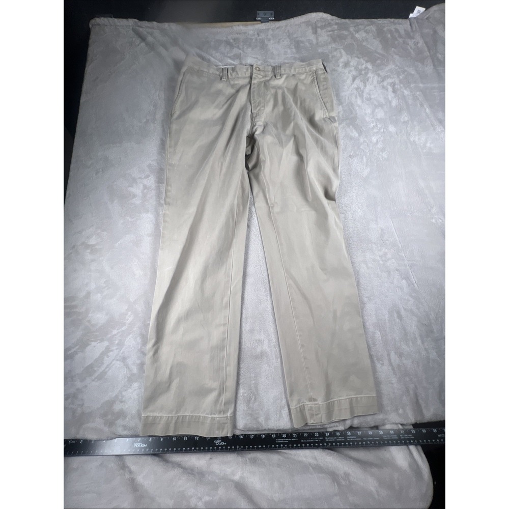 Polo Ralph Lauren Men's‎ Chino Pants 34x30 Beige Stretch Straight Fit